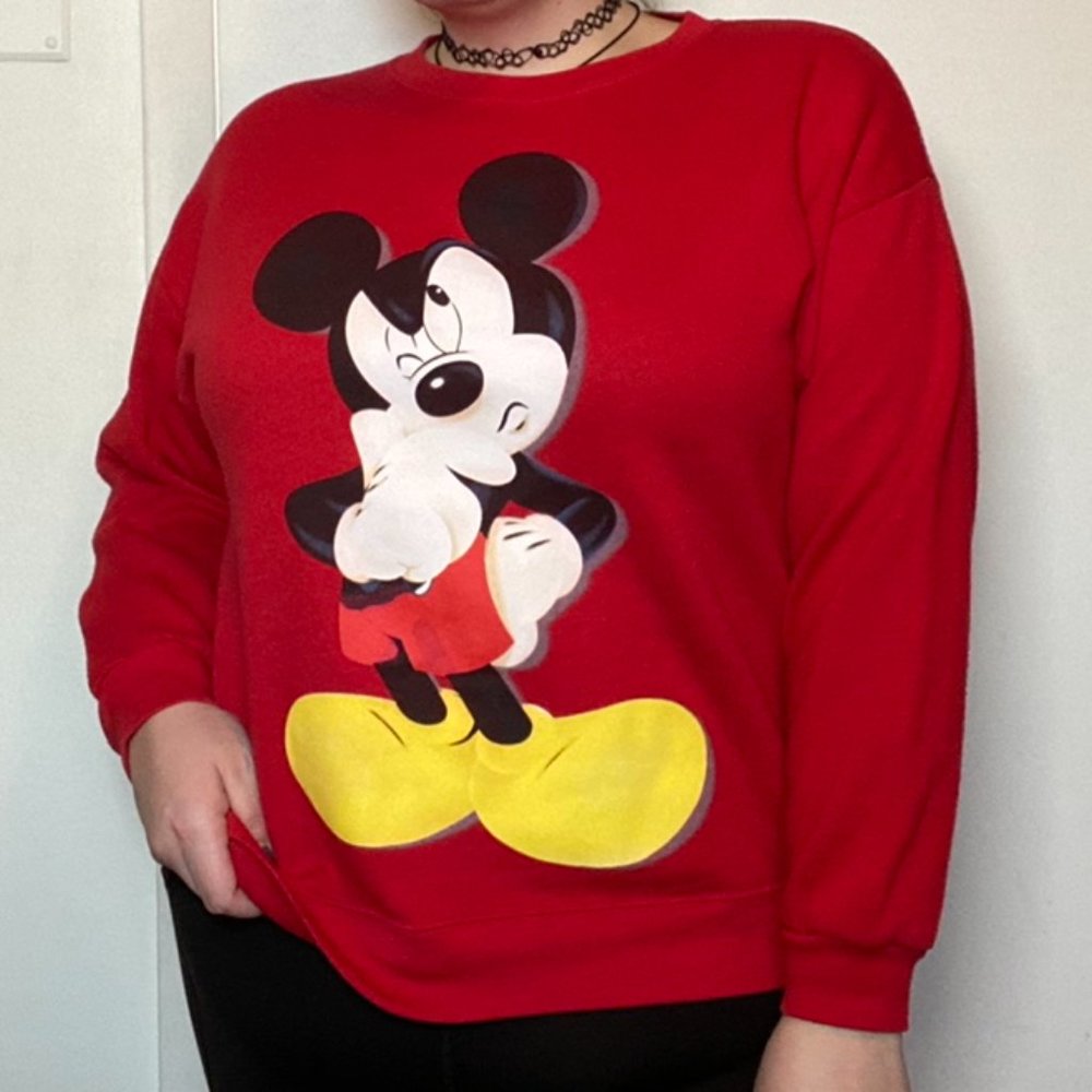 Vintage Disney Mickey Mouse Crewneck Size L